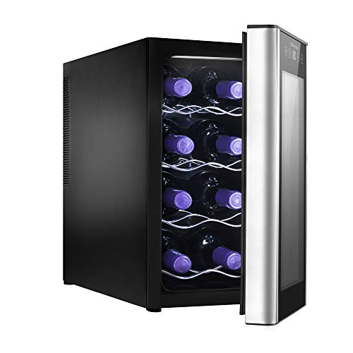 Adega Climatizada, ACS08, 8 Garrafas, Preto, 220v, Electrolux