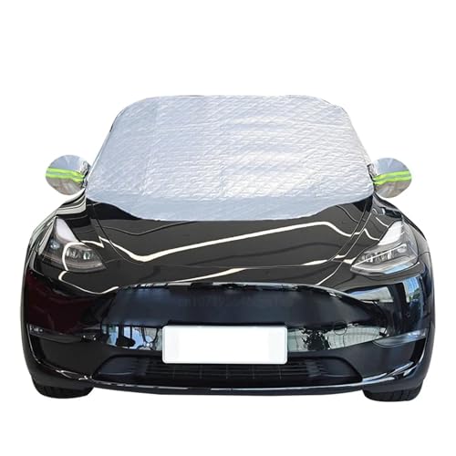 Pare-brise de voiture protégé du gel avec cette couverture de dégivrage universelle