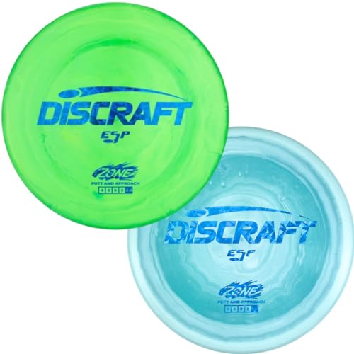 Discraft ESP Zone - Putter Golf Disc 2 Pack - 173-174 Gram