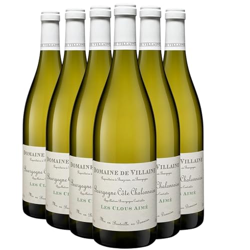 Bourgogne Côte Chalonnaise Les Clous Aimé blanco 2022 - Domaine De Villaine - DOP - Borgoña - Francia - Variedades de uva Chardonnay - 6x75cl