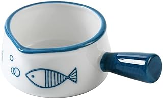 Piccola Tazza da Latte in Ceramica con Manico Mini lattiera a casa Piatti Colazione Posate caffè Tazza Latte Lattiera