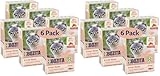 Bozita Tetra Häppchen in Sauce mit Lachs – 6x370g Getreide- & zuckerfreies Premium-Katzenfutter, ohne Gentechnik, mit 7,5% Protein und 5% Fettgehalt – leckeres Nassfutter für Feinschmecker