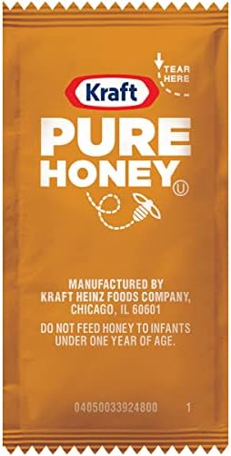 Kraft Honey Single Serve Packet (9 g Packets, Pack of 200)