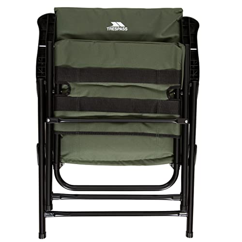Trespass Folding Deck Chair Padded Camping Garden Paddy Tackle Haven