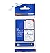 Produktbild Brother TZeFA4 Original TZe-Aufbügelband, 18 mm breit, blau/weiß