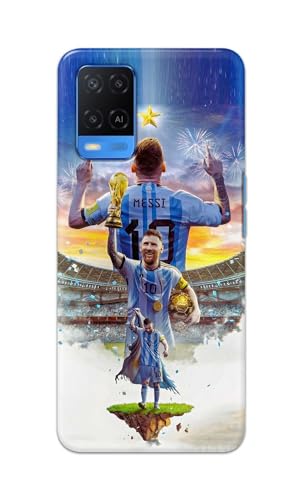 Image of Printed Hard Back Cover for Oppo A54 4G Back Cover (Famous Football Player -J2) -190724(EA)