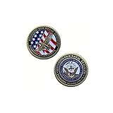 The US Navy Military Challenge Coin Pays Tribute to Our Navy Veterans