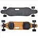 Rabbfay Eléctrico Patineta con Inalámbrica Control Remoto Longboard por Profesionales Adolescentes Adultos 450W Motor Dual Máximo 120Kg