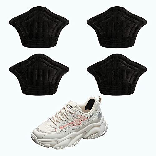 PROUSKY 4 almohadillas para el talón, pegatinas para zapatos grandes, protección autoadhesiva para el cuidado de los pies, se puede cortar para evitar la abrasión y las ampollas Cover