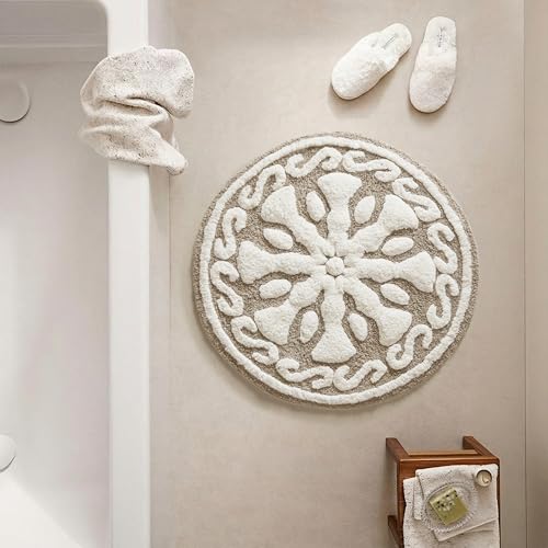 Madison Park Casablanca 100% Cotton Tufted Bathroom...