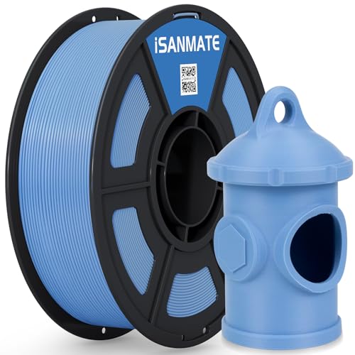 iSANMATE ASA Filament 1.75mm, Premium Anti-UV Weather Resistant 3D Printer Filament for Outdoor, ASA 1KG/Spool 3D Printi