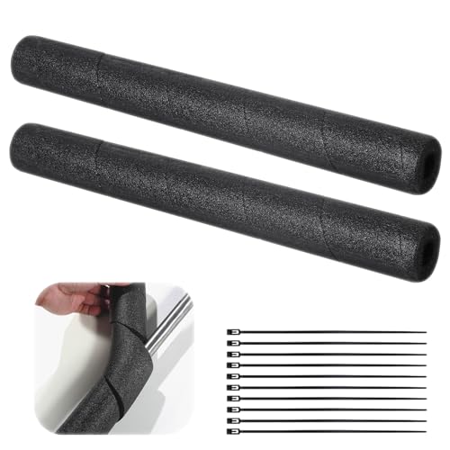COZYDIG 2 Pack Pipe Insulation Foam Tube,15.7Inch Black Pool Noodles