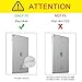 ESR Yippee Trifold Smart Case for iPad Mini 4 / Mini 5, Lightweight Trifold Stand Case with Auto Sleep/Wake Function, Microfiber Lining, Hard Back Cover for iPad Mini 4/5 7.9