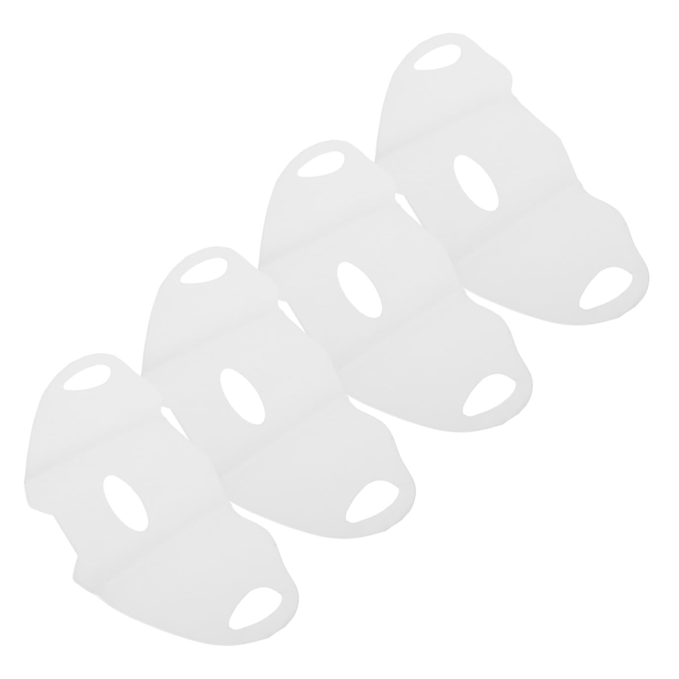 INOOMP 12 Pz Maschera Per Il Viso in Gel Maschera Gel Per Il Viso Copertura Per La Protezione Del Viso Prodotti Skincare Viso Tessuto Elastico Luce Ultravioletta Golf
