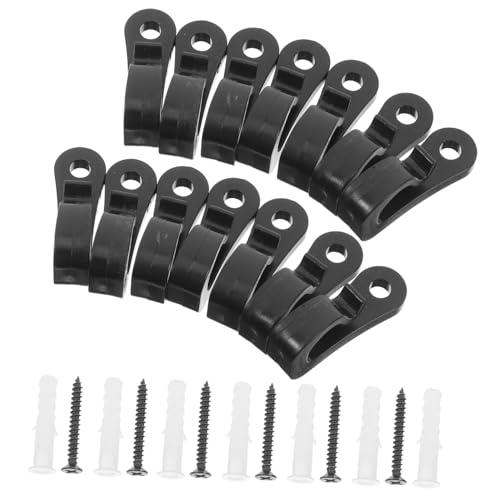 Cabilock Garland Hanger 20pcs Light Clips String Light Hangers Hose Clamps Secure Hook Latch for Cabinets