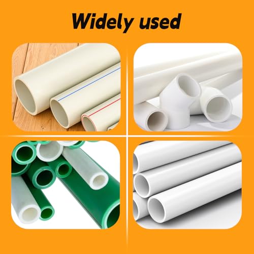 Rohrgewindeschneider Set, Integriertes Rohrgewindeschneidwerkzeug für Innen und Außen PVC Rohrgewindeschneidsatz 1/2 Zoll, 3/4 Zoll und 1 Zoll Gewindeschneider für Bohrmaschine