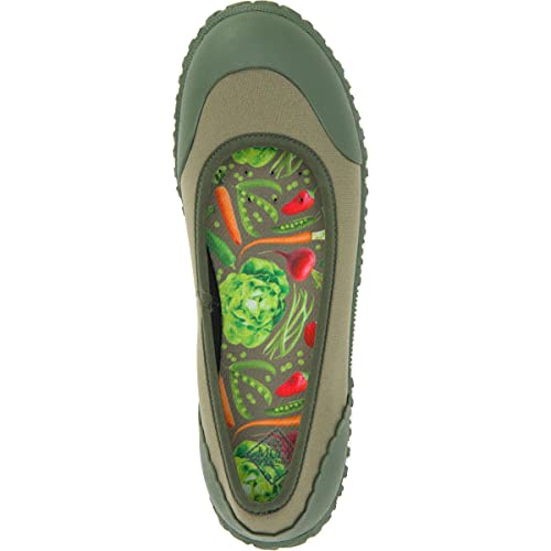 Muck Muckster Ii Flat Women - Green/Veggie Print (Wmb-302),11 #TOP6