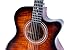 Washburn G12FCE Comfort Series Grand Auditorium Cutaway Acoustic Electric Guitar, Sunburst