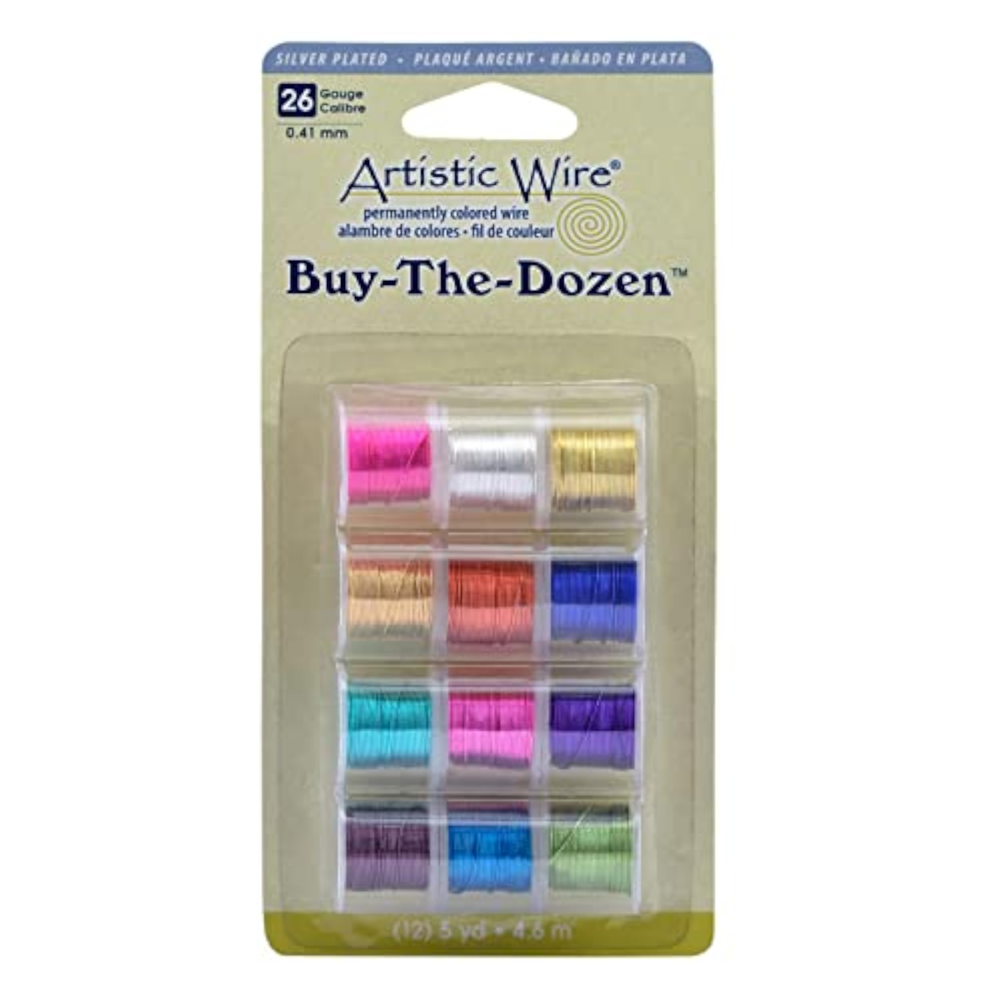 26-Gauge Silver Plated Craft Wire