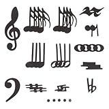 Mobilité aisée pour des leçons interactives : les aimants représentant les notes de musique permettent une utilisation fluide sur le tableau blanc, rendant l’enseignement musical et stimulant pour les enseignants comme pour les élèves