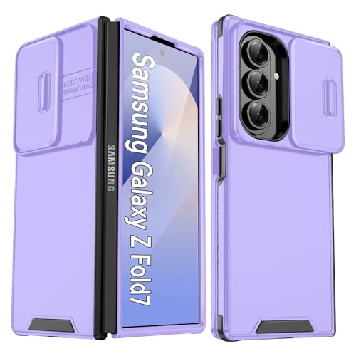 Étui pour Samsung Galaxy Z Fold 5 violet, évitez les rayures et chocs