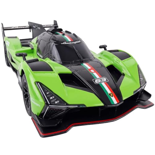 Image of BEZGAR 1:24 Official Licensed Lamborghini Le Mans RC Race Car