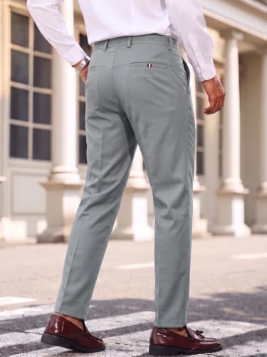 Image of TOPLOT Men's Casual Trouser | Regular Fit Design with Comfortable Structure | Clean Look with Versatile Styling | Easy Movement Fit Ideal for Casual, Office & Daily Use (5205)