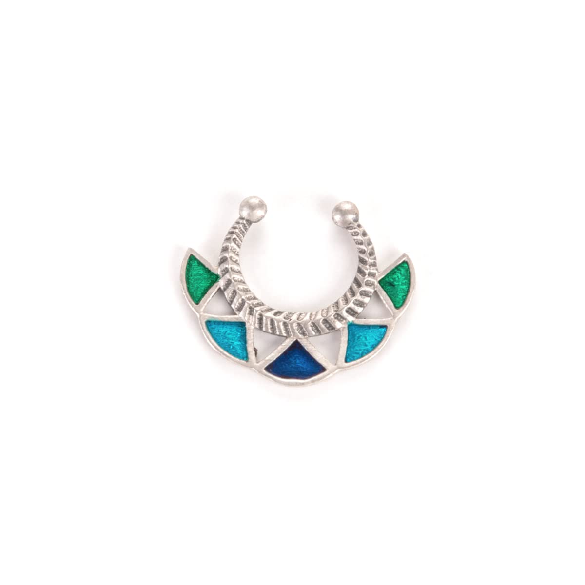 Shaya by CaratLane Oxidised Owning My Intense OTTness Septum Ring in 925 Silver for women (B09Z6SX6FT) Amazon Price History, Amazon Price Tracker