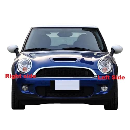 Coque lampe en verre optique pour phare BMW MINI R56 côté gauche
