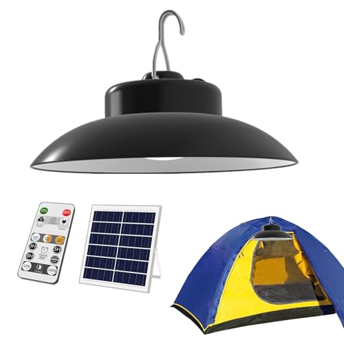 Lampe de sécurité solaire dimmable avec télécommande pour l'éclairage extérieur