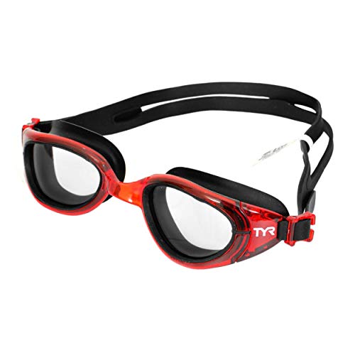 TYR Special Ops 2.0 Transition Goggles, Clear/Red/Black, One Size