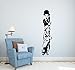 Adhesivo mural Charlie Chaplin: el monello" wall sticker Vinyl decal adhesivo preespaciado en vinilo diseño decoración para decoración de paredes y paredes (LARGE 33 x 130 cm) Adhesivivo4You ®