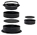Stuffed Burger Press Kit, 3 in 1 Heavy Duty Non-Stick Patty Molds, Easily Make the Perfect Burger, Stuffed Burger or Sliders