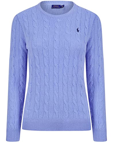 Price comparison product image Ralph Lauren Womens V- Neck Cable Knit Jumper (Small