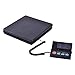 WZ Digitale Pacchi Bagaglio Bilancia, 50kg / 110lb Pesante Postale Spedizione Pacchetto Bagaglio Multi Scopo Pesatura Bilance a Piattaforma - Nero (Size : 25KG/1G)