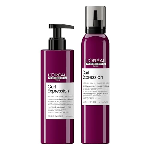 Finis les cheveux cartonnés : duo gelée et mousse L'Oréal pour boucles rebondies et légères