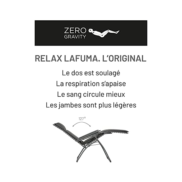 Lafuma Relaxsessel Zero Gravity RT 2 Grau