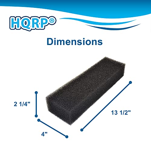 Image of HQRP 2-Pack Mechanical Foam Aquarium Filter Compatible with Coralife Biocube 29, BioCube 14, Biocube 32 Sump Modification