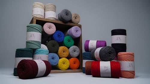 image for Makromecity, Single Strand Macrame Cord 3 mm x 109 Yards (328 feet) 3m