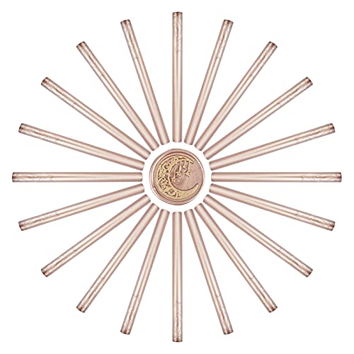 CRASPIRE グルーガン シーリングワックススティック 20本 シーリングスタンプ用 レター 蝋封 封蝋 レター 結婚式 招待状 メッセージカード 手紙 初心者