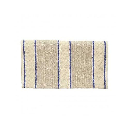 100% Cotton Traditional Terry Roller Towel - Blue Stripe