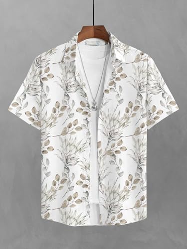 Image of BULLMER Trendy Regular Fit Printed Causal Shirt for Men - Pack of 1