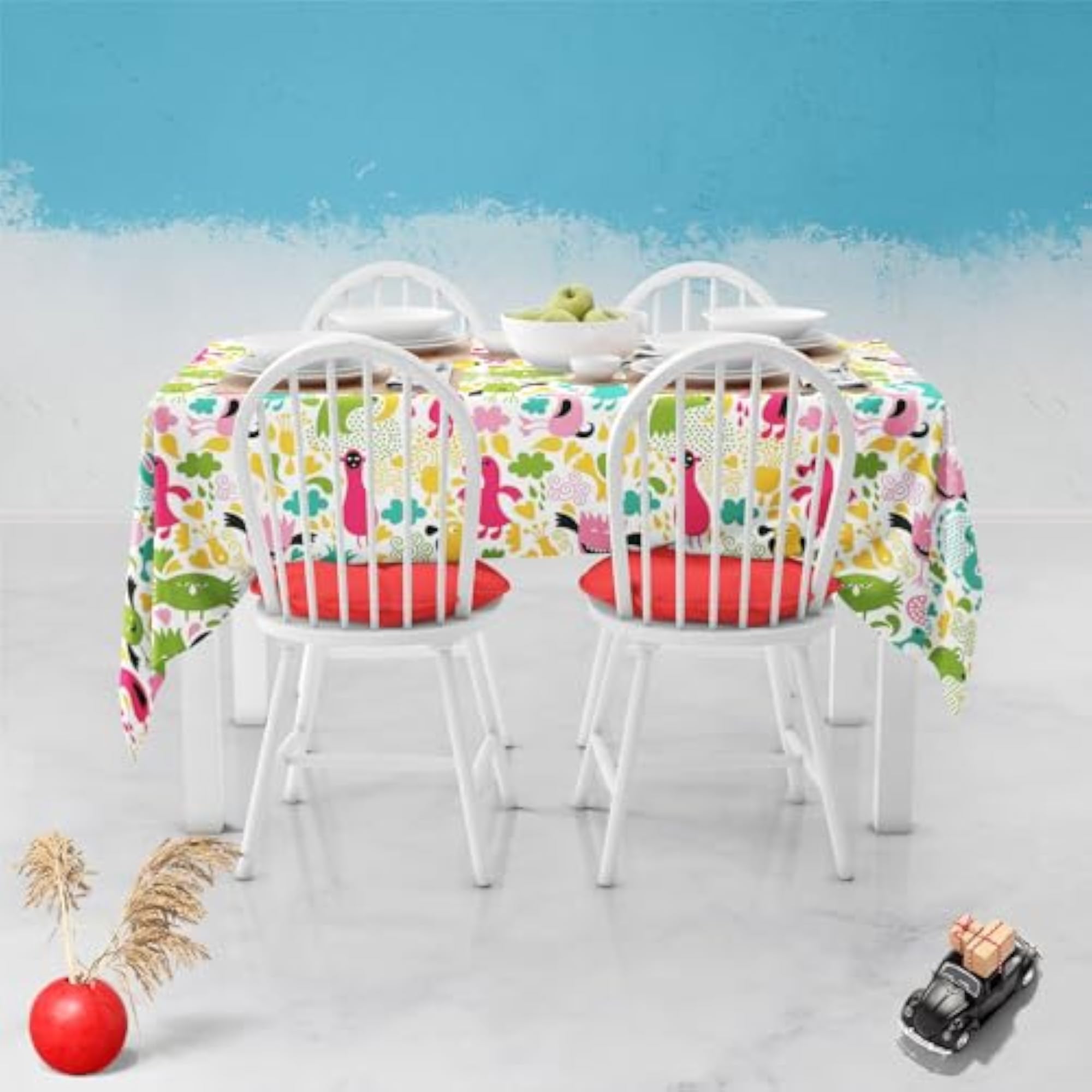 Monsters Table Cloth Cover for Dining & Center Table