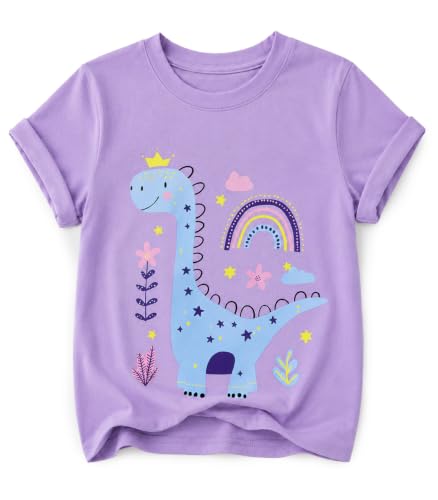 Image of Toddler Girls T-Shirt Short Sleeve Cartoon Graphic Tee 2-6T