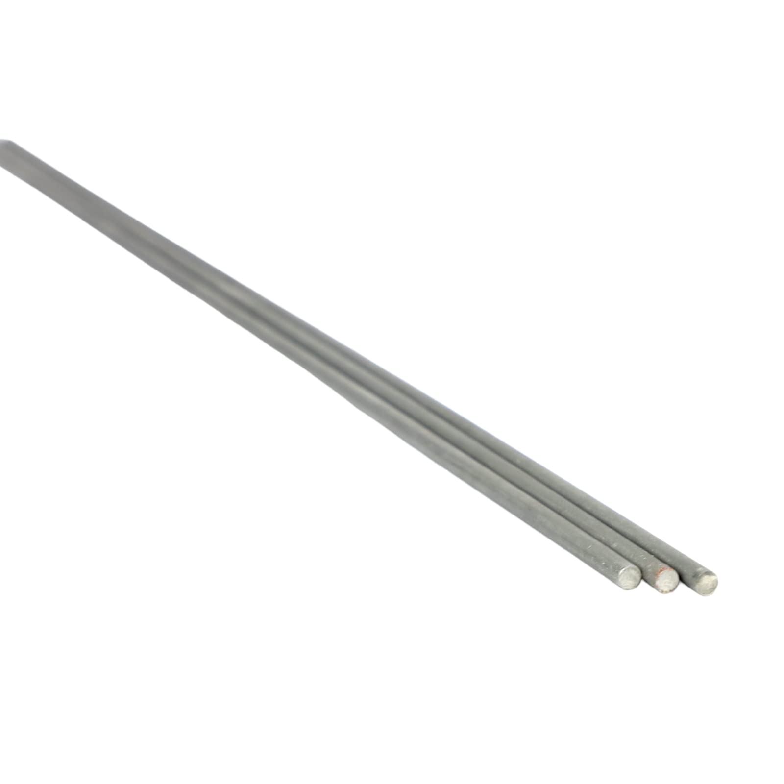 1/8” Diameter, 12” Long, Stainless Steel Round Rod - Pack of 3 - Solid Extruded Rod Stock| 302 Stainless Steel | 1/8” x 12”, 3 Pack 1