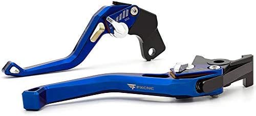 Miniatura 5 de FXCNC Palancas de embrague de freno de motocicleta compatibles con FZ1 FAZER 06-15, FZ8 2011-2019, FZ6R  XJ6 DIVERSION 09-15, FZ6 FAZER 2004-2010,