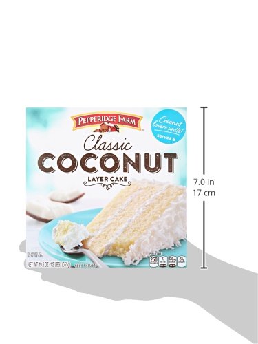 Pepperidge Farm Frozen Coconut Layer Cake, 19.6 oz. Box