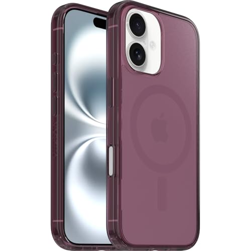 Image of OtterBox iPhone 16 Symmetry Series Clear Case - Purple Mystery - Ultra-Thin, Sleek iPhone Case, Colorful Opaque iPhone Case