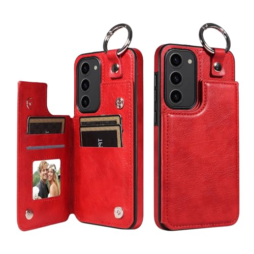 Étui de protection Samsung S23 Plus en cuir de style classique et finitions soignées