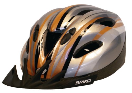 Casco Ciclismo BRIKO MELTEMI Fanta Bianco Antracite 013566